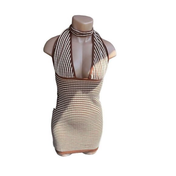 Callahan Knitwear Halter Dress - Picture 7 of 12